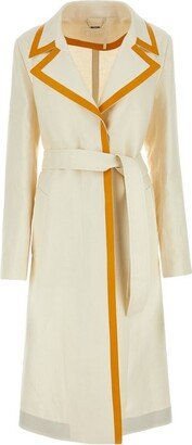 Belted-Waisted Trench Coat