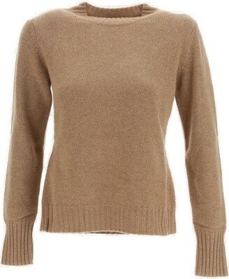 Crewneck Knit Jumper-AC