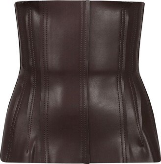 Vegan Leather Corset-AA