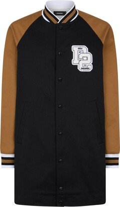 Logo-Appliqué Varsity Coat