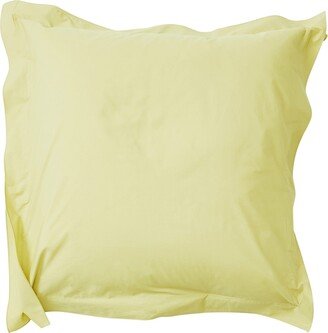 Sutram Euro Pillowcase Pair In Sulphur