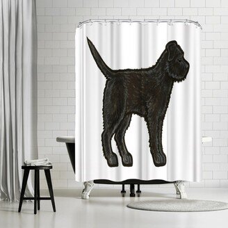 71 x 74 Shower Curtain, Rough Patterdale 2 by Sally Pattrick