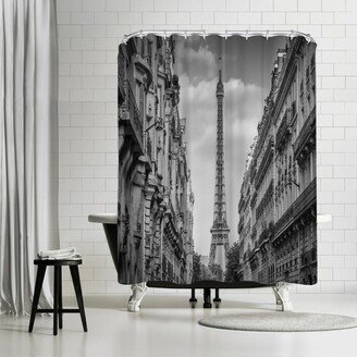 71 x 74 Shower Curtain, Parisian Flair by Melanie Viola