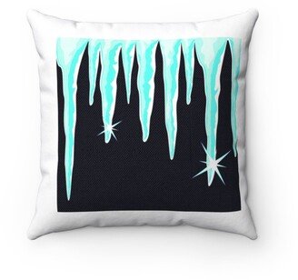 Icicles Pillow - Throw Custom Cover Gift Idea Room Decor