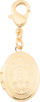 TJMAXX 24K Gold Electroplated Oval Locket Charm For Women