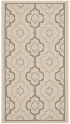 Courtyard Beige and Dark Beige 2' x 3'7