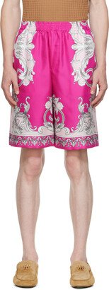 Pink Baroque Shorts