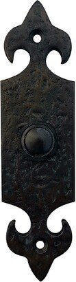 Rough French Quarter Doorbell in Bronze Finish