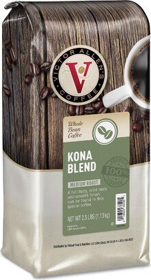 Victor Allen's Coffee Kona Blend Whole Bean 2.5 Pound Bag