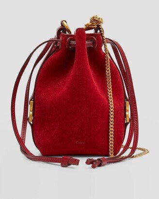 Marcie Mini Suede Bucket Bag