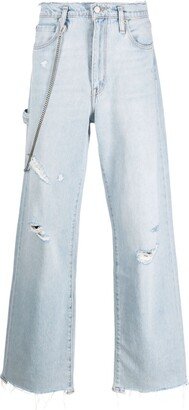 X Levi's Blue Stay Loose Wide-Leg Jeans