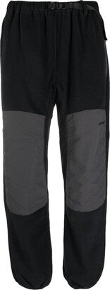 Polartec panelled fleece track pants-AA