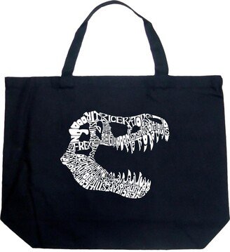 T-Rex - Large Word Art Tote Bag