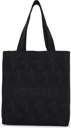 Monogram-Jacquard Top Handle Bag-AB