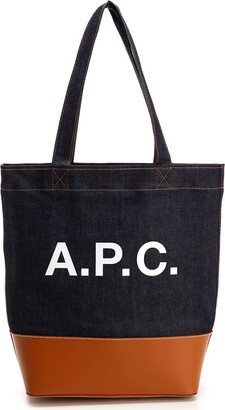 axel Denim Tote Bag