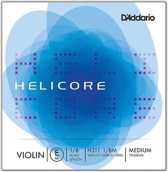 D'Addario Helicore Series Violin E String 1/8 Size