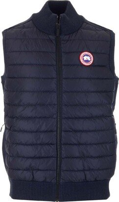 Quilted Zipped Gilet-AA