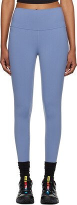 Blue 7/8 Leggings