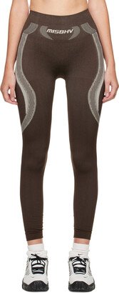 Brown Active Classic Sport Leggings