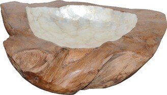 Decorative Teak Bowl