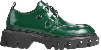 Lace-up Shoes Green-AA