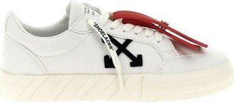 Low Vulcanized Lace-Up Sneakers