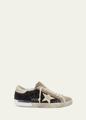 Superstar Glitter Low-Top Sneakers