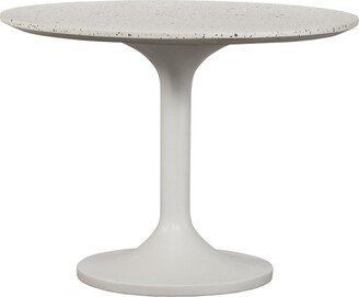 Aurelle Home Modern Terrazzo Top Outdoor Café Table