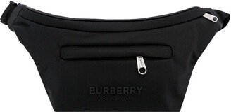 Logo Detailed Zipped Belt Bag-AA