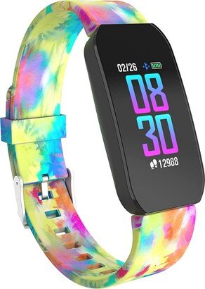 Itouch Unisex Tiedye Silicone Strap Active Smartwatch 44mm