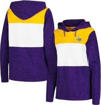 Women's Purple Minnesota Vikings Wicket Pullover Hoodie