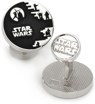 Men's Death Star Icon Cufflinks