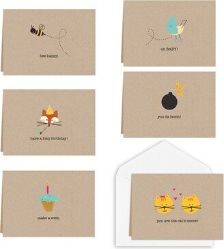 Canopy Street 36ct Desert Note Greeting Card Set