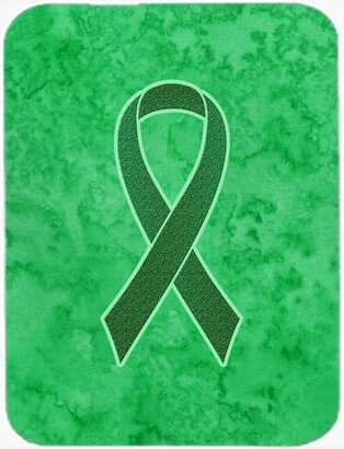 AN1220LCB Kelly Green Ribbon For Kidney Cancer Awareness Glass Cutting Board