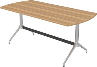 Skutchi Designs, Inc. 6 Person Small Arc Boat Meeting Room Table Trestle Base Electric Unit