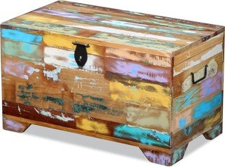 Storage Chest Solid Reclaimed Wood - multi-color