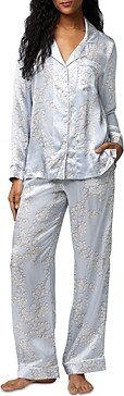 Renees Blossom Silk Pajama Set