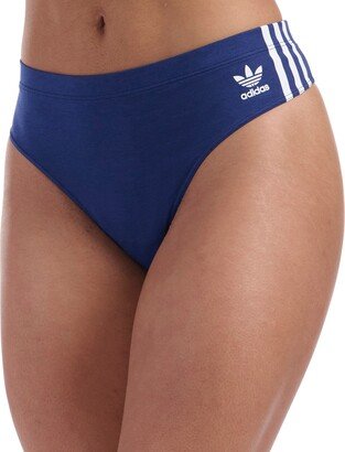 Intimates Women's 3-Stripes Wide-Side Thong Underwear 4A1H63