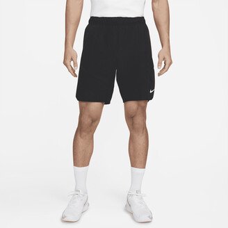 Men's Court Dri-FIT Advantage Tennis Shorts in Black