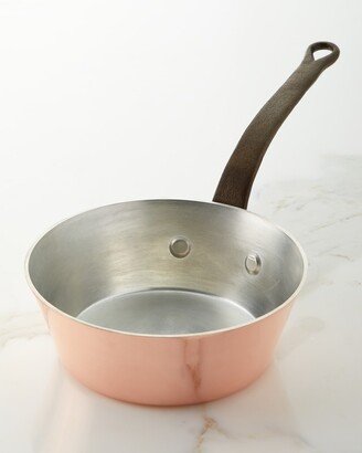 Duparquet Copper Cookware Solid Copper Tin-Lined Splayed Sauce Pan