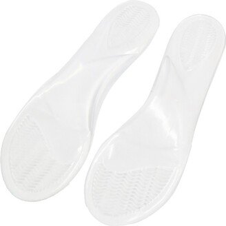 Unique Bargains Self Adhesive 3/4 Foot Care Arch Support Silicone Massage Insoles Cushions Pads