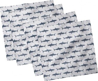 Sea Animals Set of 4 Napkins, 18