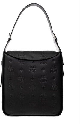 Aren Logo Detailed Large Shoulder Bag