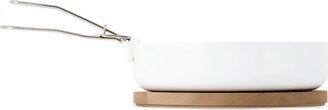 knIndustrie White ABCT Casserole Pan, 28 cm