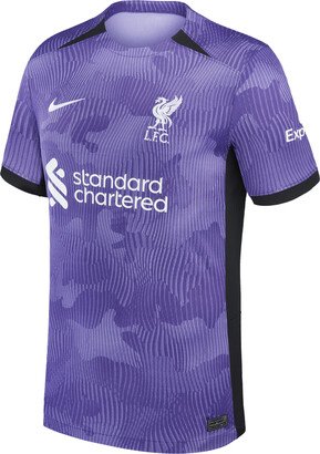 Trent Alexander-Arnold Liverpool 2023/24 Stadium Third Big Kids' Dri-FIT Soccer Jersey in Purple
