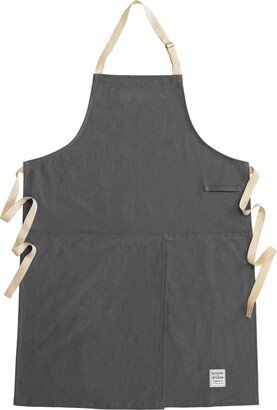 Risdon & Risdon Potter's Split Leg Canvas Apron - No Pockets - Grey