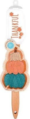 Thankful 2 Piece Spatula Set - Pieces Pumpkin Cookie Cutter