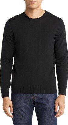 Fine Gauge Merino Wool Crewneck Sweater