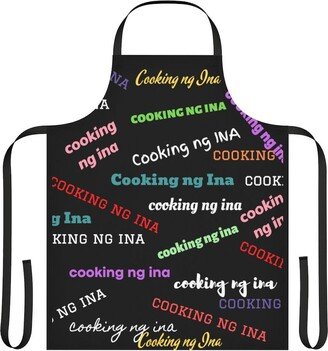 Funny Philippines Filipino Cooking Ng Ina Apron, Mothers Day, Birthday Retirement Unique Gift Odea