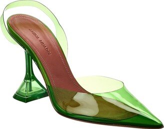 Holli Glass Vinyl Slingback Pump